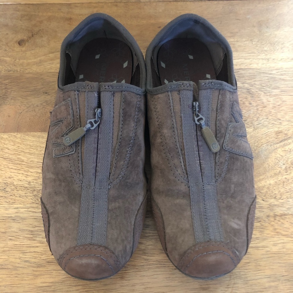 Merrell zip up shoes